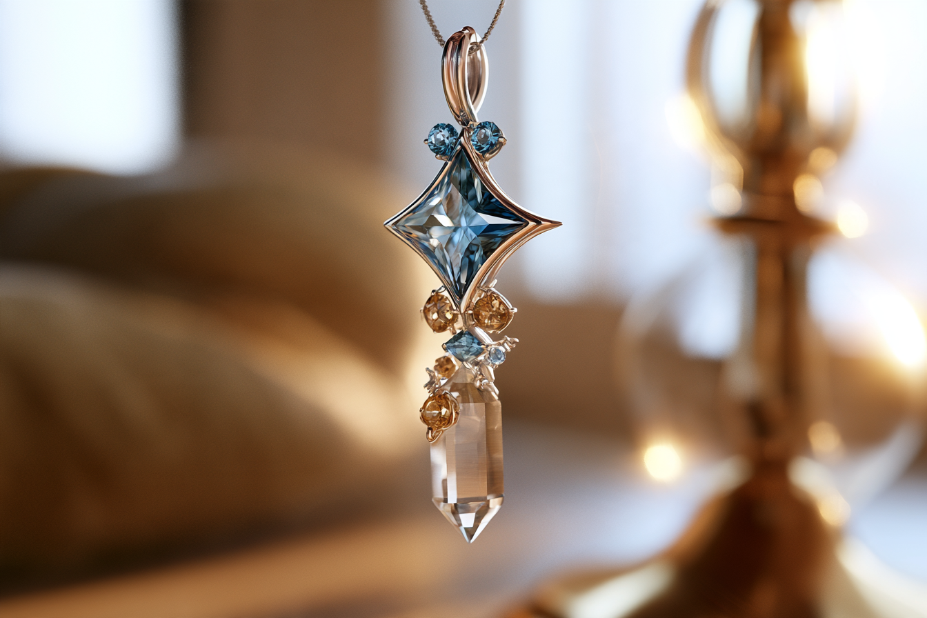 ANAMCARA pendant worn